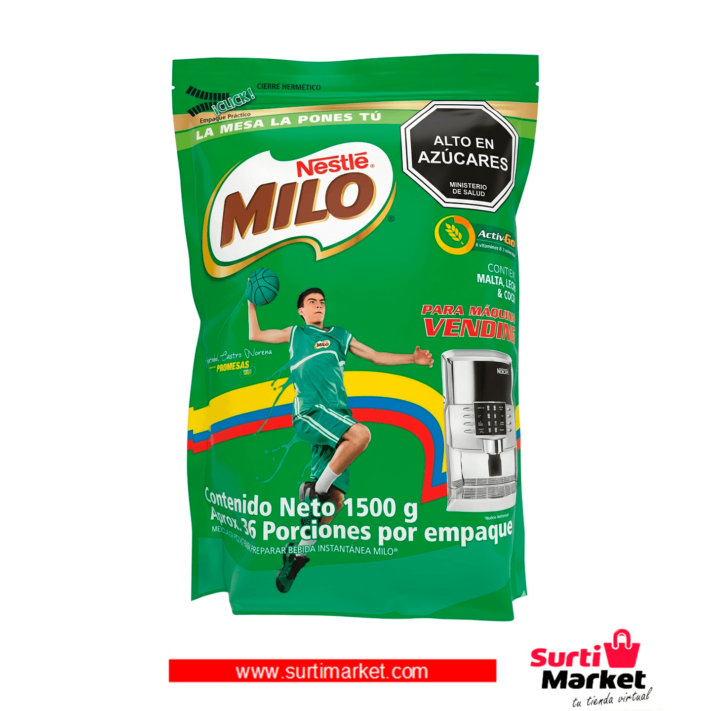 MILO VENDING ACTIGEN E 1500 GR 1