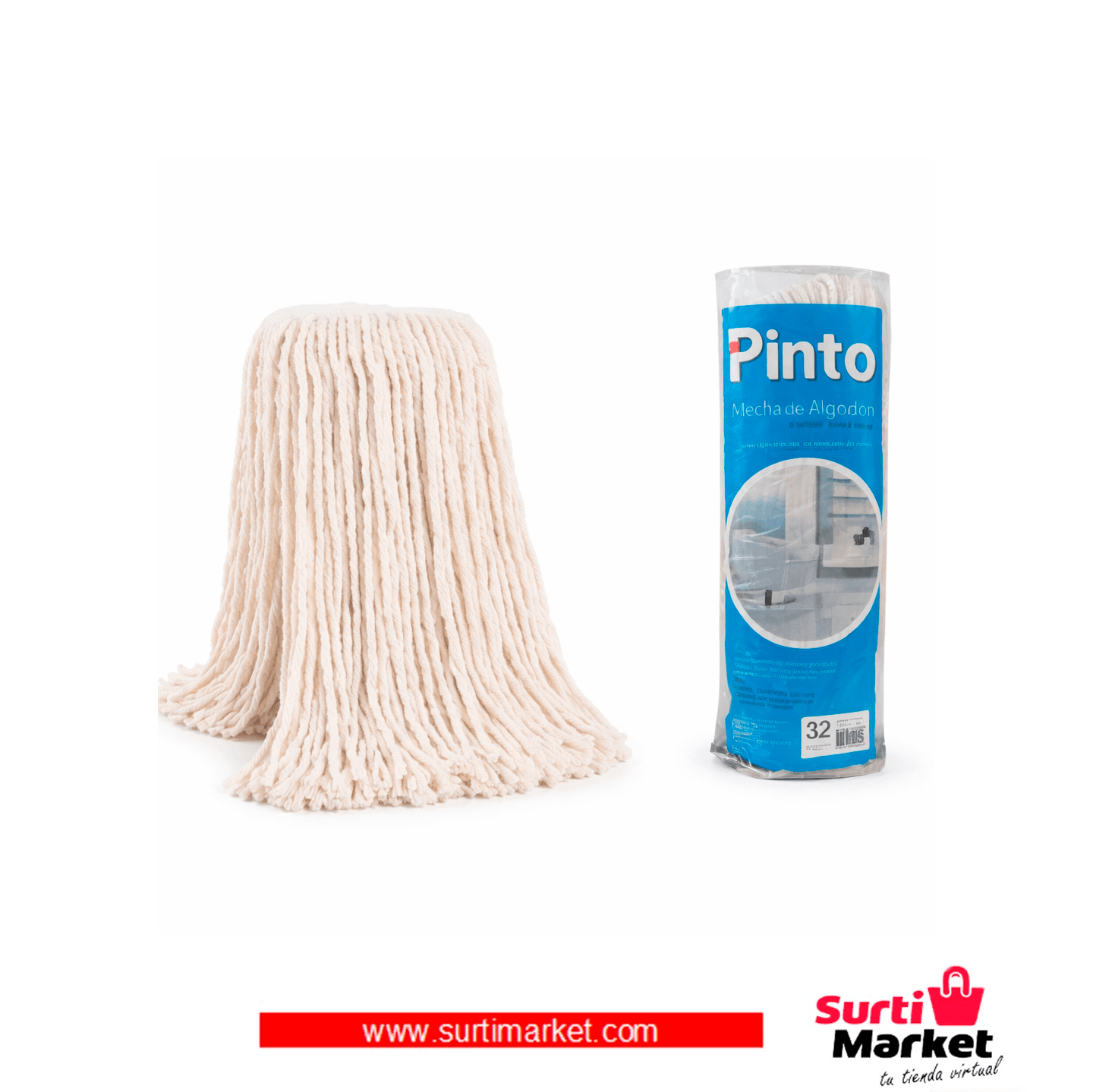 MECHA ALGODON 32 PINTO 1